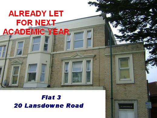Click on this picture for details of Flat 3 Lansdowne Road